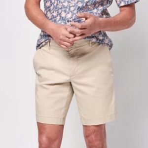 Faherty mens Island life Shorts‎ light Khaki mens Size 34